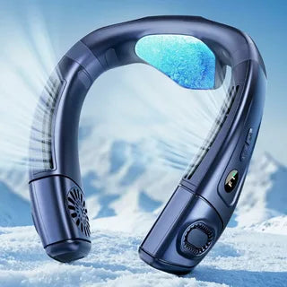 Portable neck fans